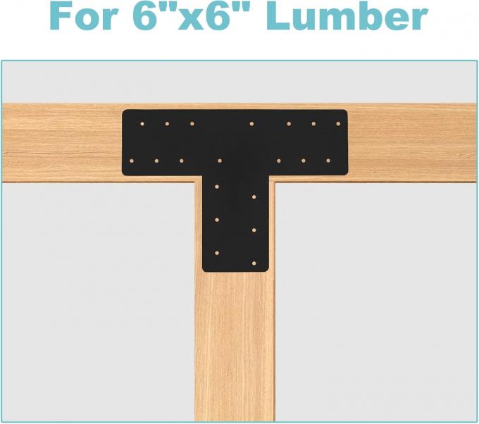 Parâmetros de ângulo direito revestidos em pó preto para reparação de cantos para móveis de casa 2