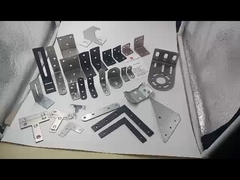 Brackets de ângulo galvanizados resistentes à ferrugem para instalação sem esforço