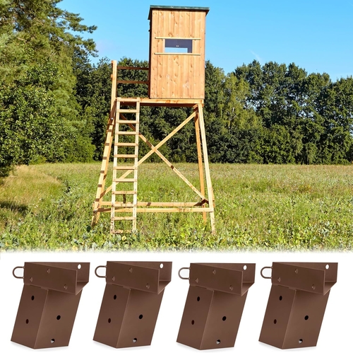 Latest company news about 4x4 persianas de caça suportes de plataforma suportes de elevador de metal pesado suportes de elevador para tiro cabanas de observação deck casas de árvores