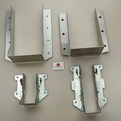 2x6 Joist Hanger,LU26 20 Gauge Double Shear Face Mount Joist Hanger Hurricane Ties para Rafters Brackets de amarras para piso deck e vigas de teto