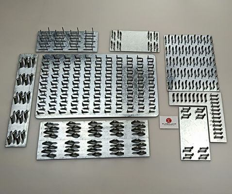 Conectores de madeira galvanizados de aço metálico para juntas de madeira durável