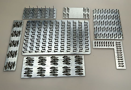 quality 100mm Rectangular Galvanizado Madeira Quadro de Gangues Unhas resistentes à corrosão factory