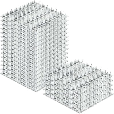 Placas de truss de 8 mm com dentes de unhas de aço galvanizado Placas de reparação de correção plana Placa de gravata Espessura do suporte 1 mm para telhado de madeira Placa de conexão de truss de madeira