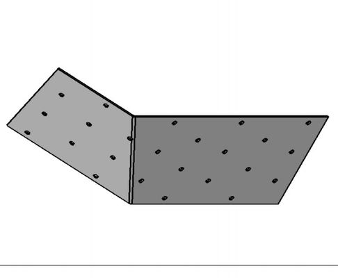 Conector CC200R para fixação de truss de Jack para truss de quadril