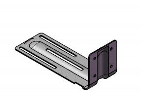 Suporte para parede interna para fixação de paredes não suportadoras de carga em treliças