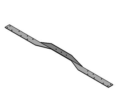 As amarras de ciclone são usadas para fixar as vigas, as vigas e as vigas para as placas superiores e a madeira.