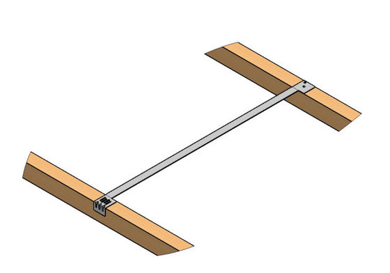 Espaçador de vigas para espaçamento rápido e preciso de vigas de telhado