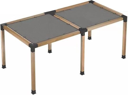 4x4 Pergola Post Base & Corner Bracket Kit para construção de pergolas ao ar livre