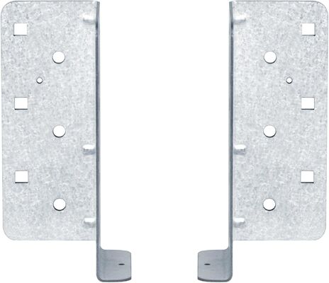 Cadeira de travagem de madeira de trabalho pesado ️ Conector de vigas de aço para estruturas de estrutura de madeira