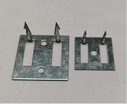Parcela de estampação novo design galvanizado empalhamento clips Quick Connect para a instalação de economia de tempo